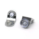 100 PCS Round Thickened Zinc Alloy Bright Layer Sucker Plate Bracket, D, Weight: 4.2g, Round, D