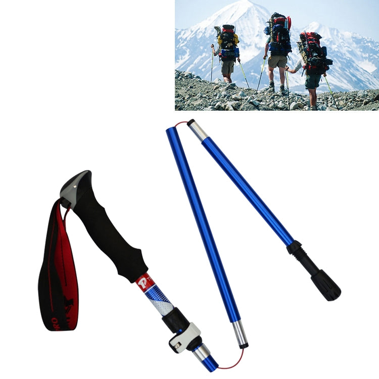 5 Node Portable Foldable Aluminium Alloy Alpenstocks Trekking Poles, Folding Length : 28.5CM, Folding Length : 28.5CM (Blue), Folding Length : 28.5CM (Red), Folding Length : 28.5CM (Black), Folding Length : 28.5CM (Green)