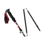 5 Node Portable Foldable Aluminium Alloy Alpenstocks Trekking Poles, Folding Length : 35CM, Folding Length : 35CM (Black), Folding Length : 35CM (Green), Folding Length : 35CM (Blue), Folding Length : 35CM (Red)