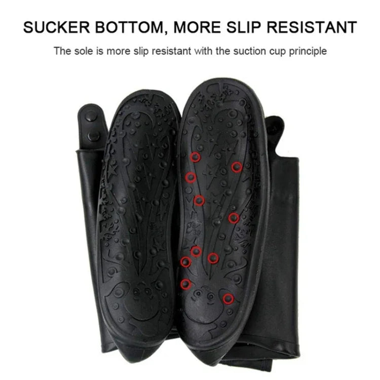 High Tube Rainproof Snowproof Adult Shoe Cover Size: XXL, Size: XXL