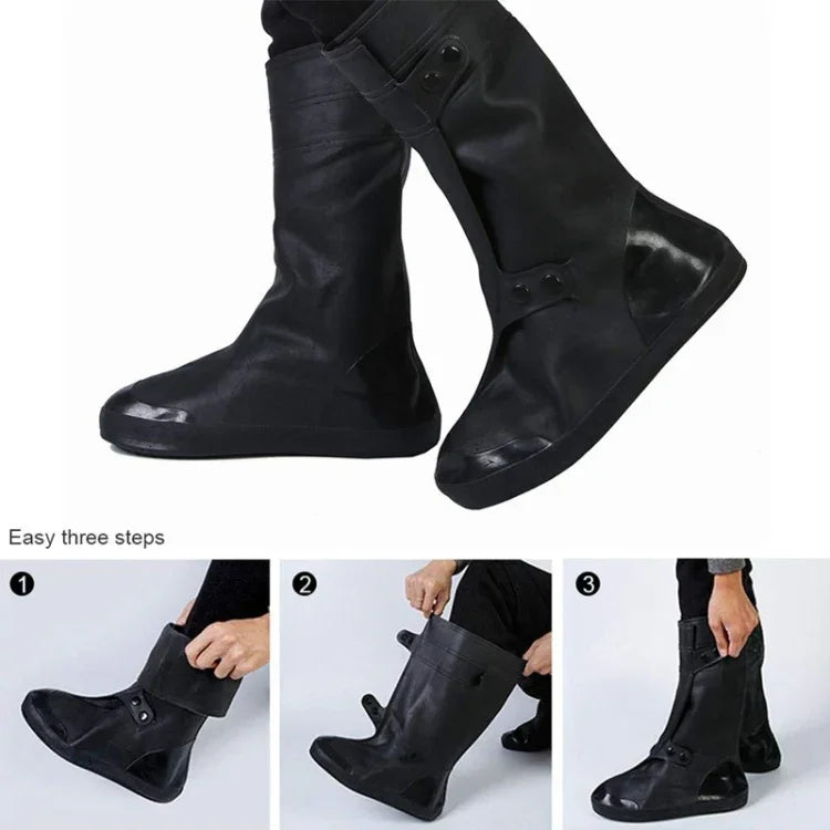 High Tube Rainproof Snowproof Adult Shoe Cover Size: XXL, Size: XXL
