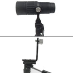Datyson 5P0008 Telescope Tripod Connector All Metal L-shaped Adapter Adapter Bracket, 5P0008