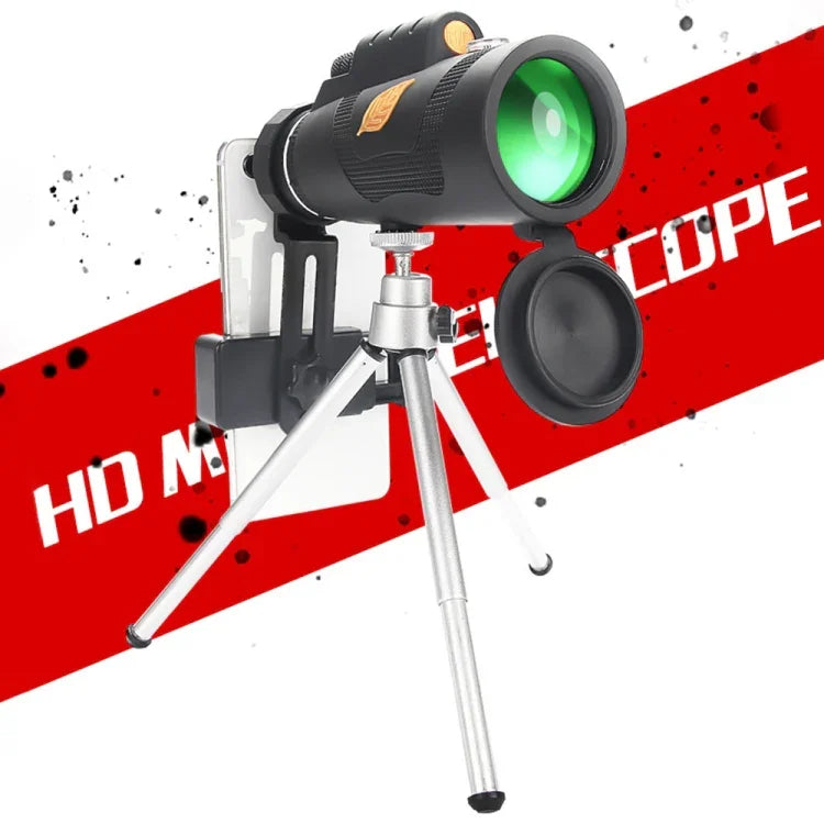 Moge 12x50 Professional HD Monocular Night Vision Telescope With Tripod, Moge 12x50 With Tripod