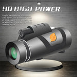 Moge 12x50 Professional HD Monocular Night Vision Telescope With Tripod, Moge 12x50 With Tripod