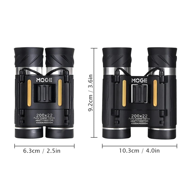 Moge 200x22 Outdoor Professional HD Night Vision Telescope With Holder, Moge 200x22 With Holder