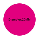 1000 PCS Round Shape Self-adhesive Colorful Mark Sticker Mark Label