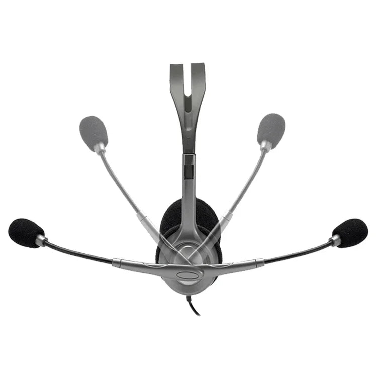 Logitech H110 Dual 3.5mm Audio Plugs Stereo Headset, H110