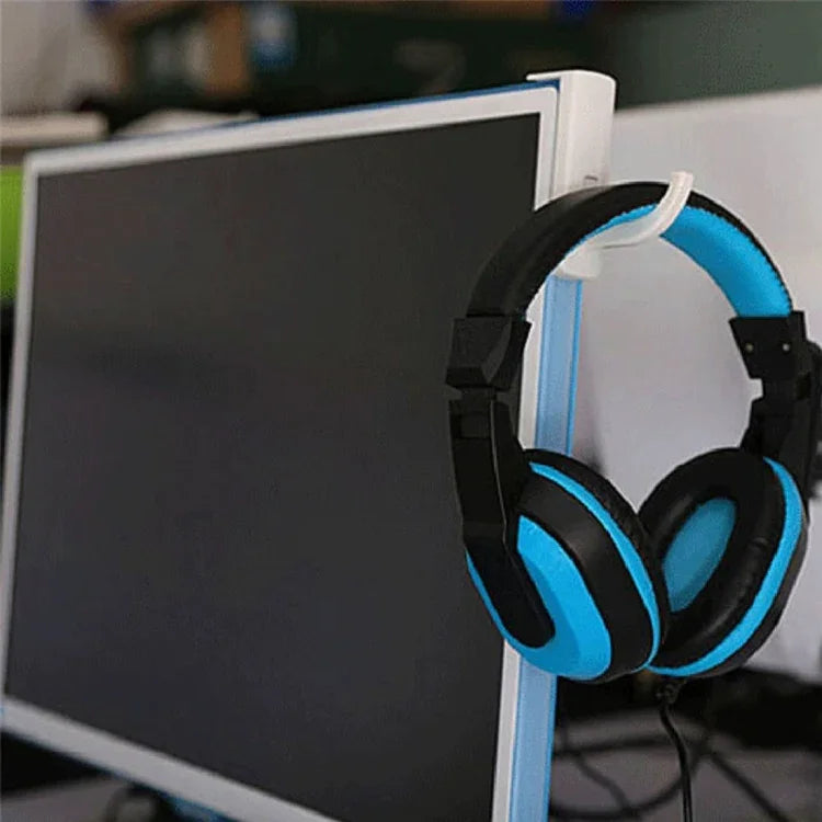 Universal Headphone Hanger PC Monitor Desk Headset Stand Holder Hook