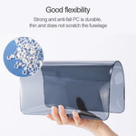 For Huawei MateBook 14 inch Shockproof Crystal Laptop Protective Case, For Huawei MateBook 14 inch 2023 / 2022 / 2021