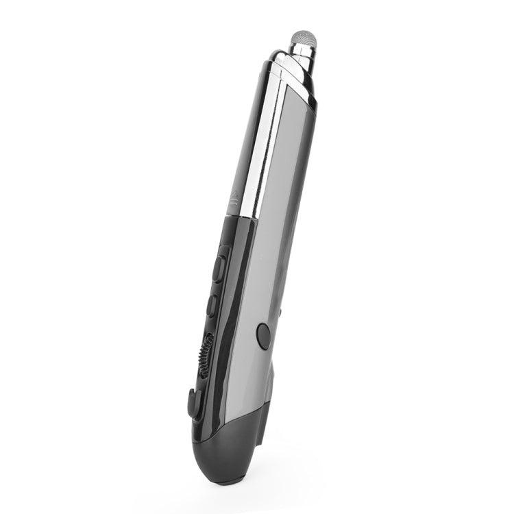 PR-08 6-keys Smart Wireless Optical Mouse with Stylus Pen & Laser Function, Laser Function Grey, Laser Function Blue, Laser Function Red, Laser Function White, Laser Function Black