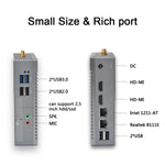 K660S Windows and Linux System Mini PC, Intel Celeron Processor N2840 Quad-Core 1.83- 2.25GHz, 2GB RAM + 32GB SSD, 2GB+32GB