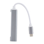 USB 3.0 x 1 + USB 2.0 x 3 to USB-C / Type-C Multi-function Splitter HUB Adapter