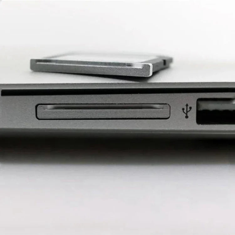 BASEQI Hidden Aluminum Alloy SD Card Case for Lenovo Ideapad 320S Laptop, For Lenovo Ideapad 320S
