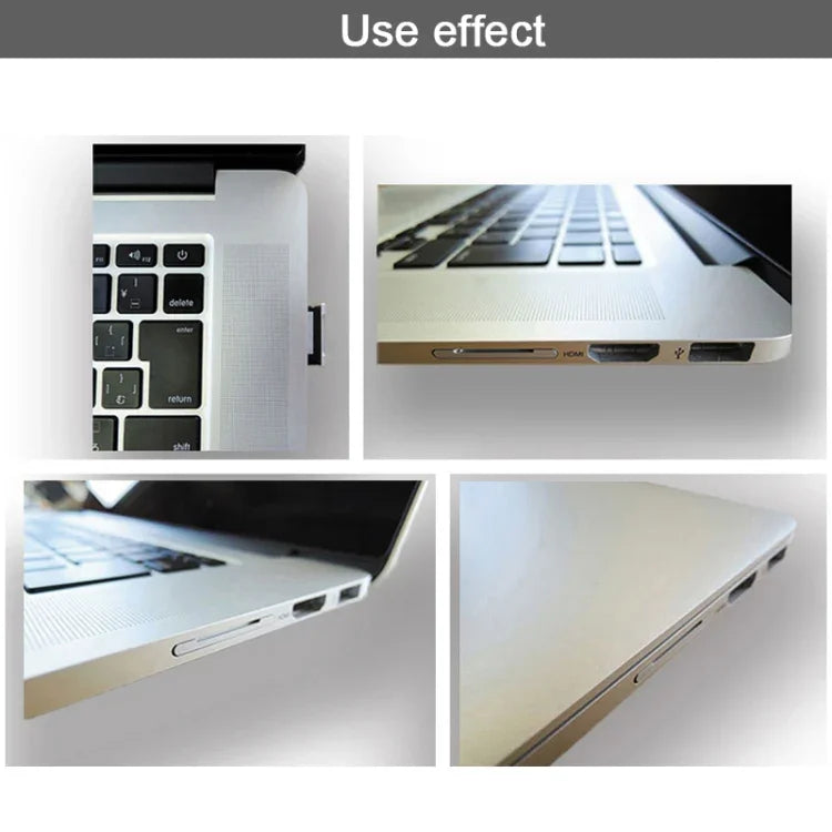 BASEQI 504ASV Hidden Aluminum Alloy SD Card Case for Macbook Pro Retina 15 inch (End of 2013 - Mid-2015) Laptops, For Macbook Pro Retina 15
