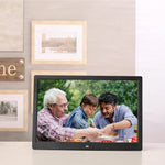 14-inch Digital Photo Frame Electronic Photo Frame Ultra-narrow Side Support 1080P Wall-mounted Advertising Machine