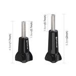 PULUZ Plastic Thumb Knob Standard Long Screw + Short ScrewGoPro, Insta360, DJI and Other Action Cameras, 2 Screws (Plastic)
