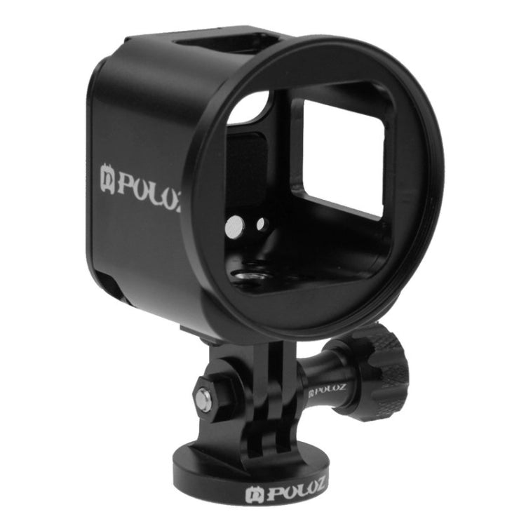 PULUZ Housing Shell CNC Aluminum Alloy Protective Cage Kit with Metal Wrench & Lens Cap & Screw & Tripod Adapter for GoPro HERO5 Session /HERO4 Session /HERO Session, For HERO5 Session