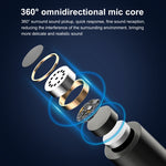 Wireless Lavalier Noise Reduction Reverb Microphone for 8-Pin Device, Support Phone Charging, 8 Pin Wireless Microphone