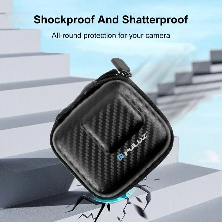 PULUZ Mini Portable Carbon Fiber Storage Bag, PULUZ For DJI OSMO Action