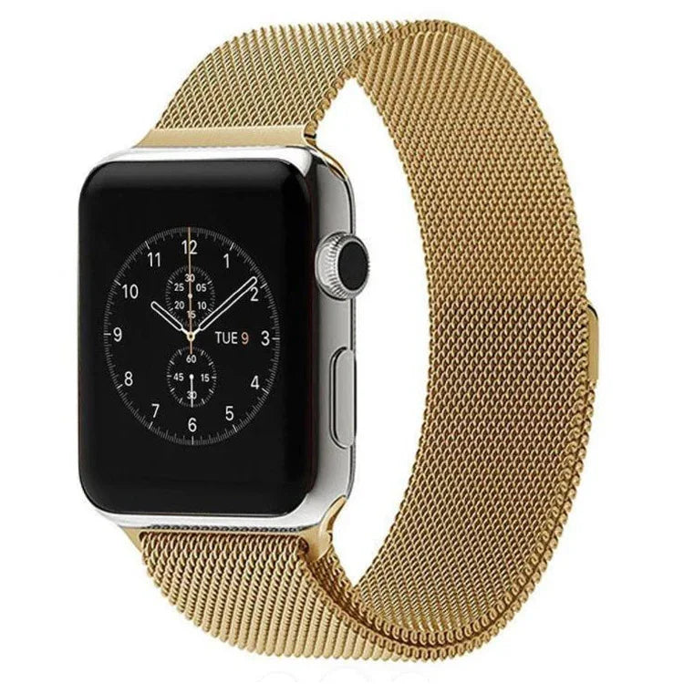 For Apple Watch 42mm Milanese Loop Magnetic Stainless Steel Watch Band, For Apple Watch 46mm / 49mm / 45mm / 44mm