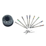 9 PCS 0.5mm-2.5mm Watch Repair Screwdriver Tools Set Kit, 9 in 1