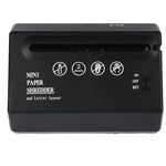 Mini USB Paper Shredder with Letter Opener, USB Paper Shredder