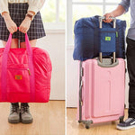 Embellish Multi-functional Portable Waterproof  Large Capacity Nylon Foldable Pouch Storage Bag for Travel, Size: 44cm x 35cm x 19cm