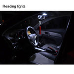 2 PCS T10 2W 120-140LM 6 LED Ice Blue 5050 LED Brake Light for Vehicles, DC12V, 6 5050 LEDs, 6 LED 5050 LEDs, 6  5050 LEDs