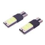 2 PCS T10 3W 160-180LM 2 LED Ice Blue COB LED Decode Car Clearance Lights Lamp, DC12V, 2 LED COB LEDs, COB LEDs
