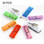 USB 2.0 Multi Card Reader, Support SD/MMC, MS, TF, M2 Card