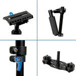 YELANGU S40L 40cm Aluminum Alloy Handheld Stabilizer for DSLR Camera DV