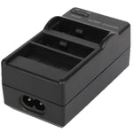 AHDBT-401 Digital Camera Double Battery Charger + Car Charger + Adapter for GoPro HERO4, GP280-B