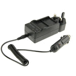 3 in 1 Digital Camera Dual Battery Car Charger for GoPro HERO3+ / 3  AHDBT-201 / AHDBT-301, US Plug, UK Plug, AU Plug