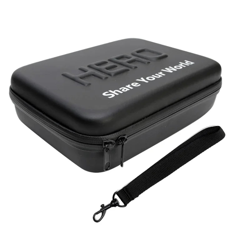 Shockproof Waterproof Portable Travel Case for GoPro, Insta360, DJI and Other Action Cameras Accessories, Size: 22cm x 16cm x 7cm, Size: 22cm x 16cm x 7cm