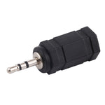 2.5mm Male to 3.5mm Female Audio Adapter, 2.5 Male to 3.5 Female