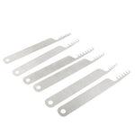 6 x All-purpose Key Padlock Openers Ring Latch Opener Tools Lock Openers, Lock Openers