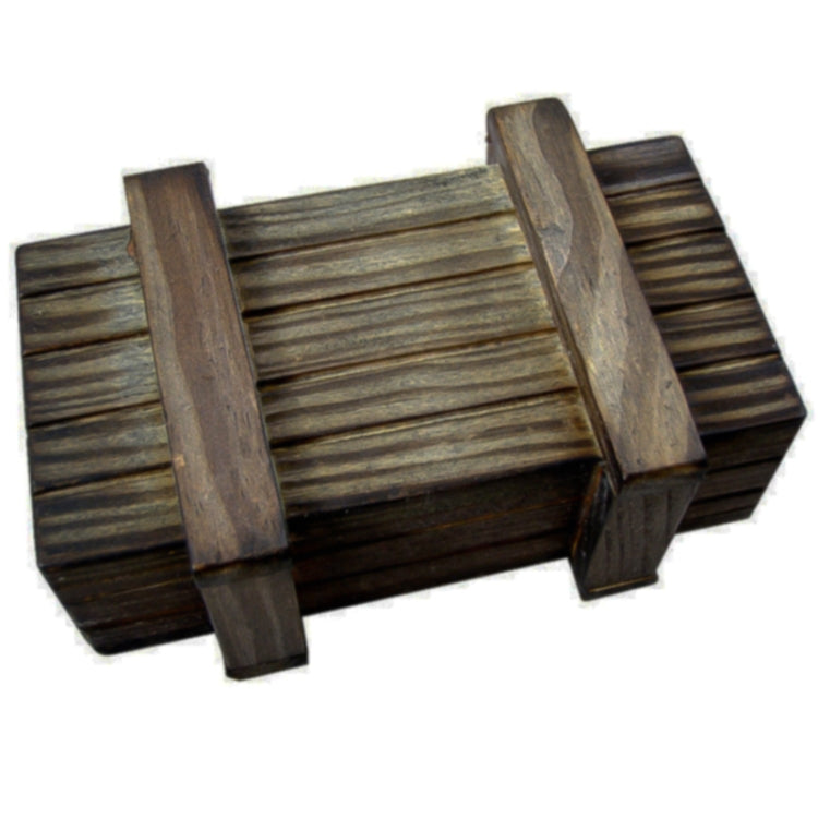 Magic Wooden Box with Secret Drawer, Size : S