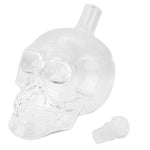 Crystal Glass Skull Bottle for Vodka & Whiskey & Beer Liqueur & Red Wine & Other Beverage, 550ML
