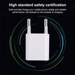 A2165 5V 1A Single USB Interface Mini Travel Charger, US Plug, EU Plug