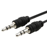 3.5mm Retractable Aux Audio Cable, Compatible with Phones, Tablets, Headphones, MP3 Player, Car/Home Stereo & More, Length: 11cm to 80cm