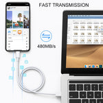 2m USB Sync Data & Charging Cable For iPhone, iPad