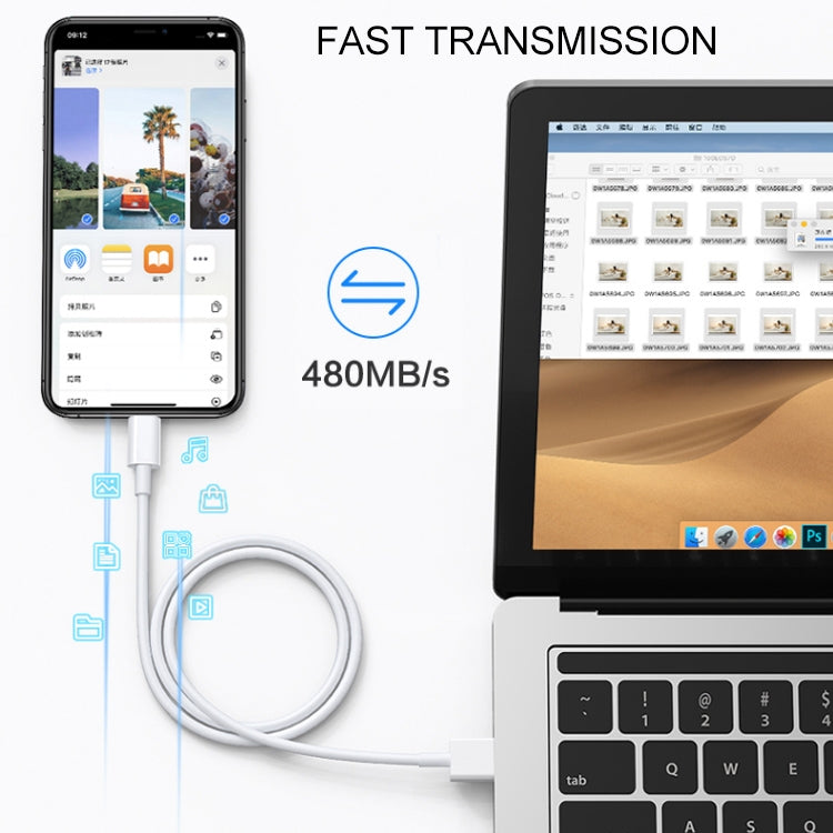 3m USB Sync Data & Charging Cable