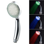 ENKAY RC-9816 Jump Change Seven Colors 5-LED Shower Head ,No Battery, RC-9816