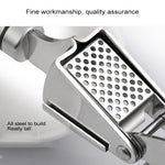 Food Grade 304 Stainless Steel Garlic Press Presser Crusher Slicer, 304 Stainless Steel