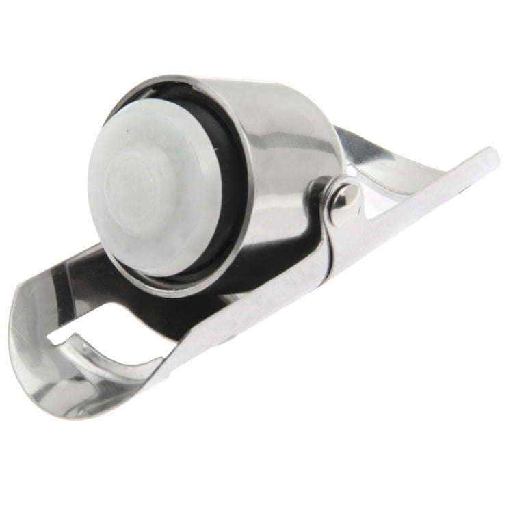 Novel Stainless Steel Champagne Wine Bottle Stopper Plugger Cork Keeping Fresh Gadget, 1PC Wine Bottle Stopper