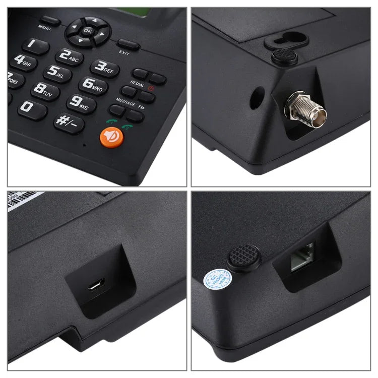 ZT600S  2.4 inch TFT Screen Fixed Wireless GSM Business Phone, Quad band: GSM 850/900/1800/1900Mhz, ZT600S