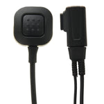 Handheld Transceiver Earpiece Headset for Walkie Talkies, 3.5mm + 2.5mm Plug