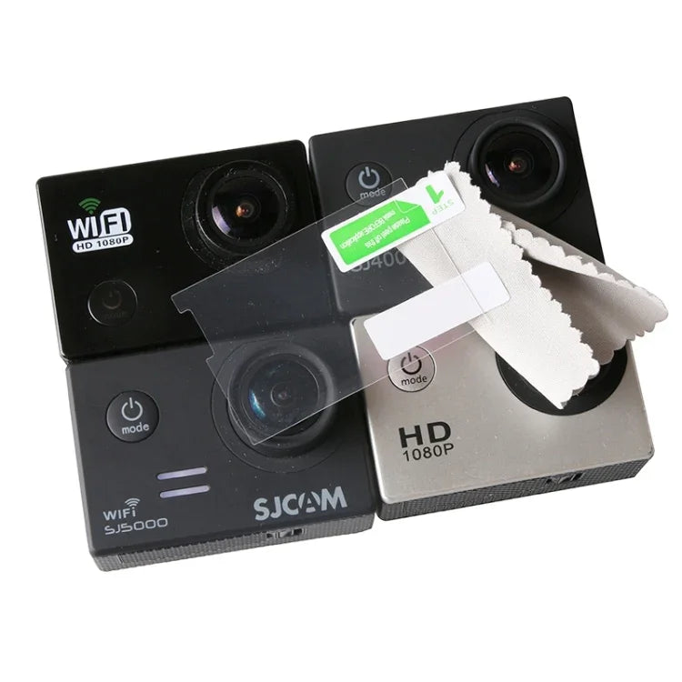 HD Anti-glare LCD Screen Protector for SJCAM SJ4000 & SJ4000 Wifi & SJ5000 & SJ5000 Wifi & SJ5000+ Wifi & SJ6000 & SJ7000 Sport Camera, SJ7000