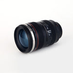 400ML Camera Lens Cup Mug Caniam EF 24-105mm F4 Filter Cup for Coffee Milk Water as Gift, 400ML, Camera Lens Cup