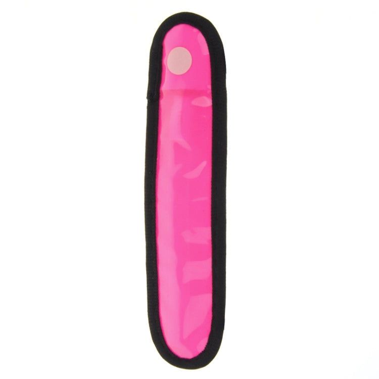 Battery Power Glow Stick Clip-on Marker Polymer Strip LED Light Flashlight, LED Magenta